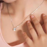 Silver Color Chain Necklaces