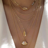 4Pcs/Set Women Necklaces