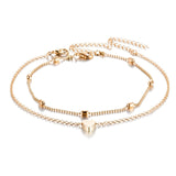 Summer Fashion Crystal Pineapple Anklets