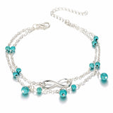 Summer Fashion Crystal Pineapple Anklets