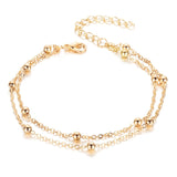 Summer Fashion Crystal Pineapple Anklets