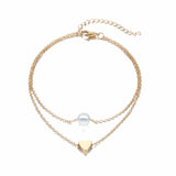 Summer Fashion Crystal Pineapple Anklets