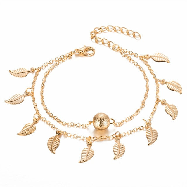 Summer Fashion Crystal Pineapple Anklets