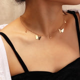 3 Layed Choker Necklaces Collar Women