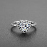 Trendy Crystal  Engagement Rings For Women