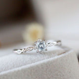 Trendy Crystal  Engagement Rings For Women