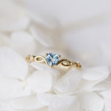 Trendy Crystal  Engagement Rings For Women