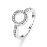 Trendy Crystal  Engagement Rings For Women