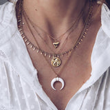 4Pcs/Set Women Necklaces