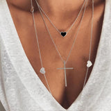 4Pcs/Set Women Necklaces