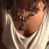 4Pcs/Set Women Necklaces